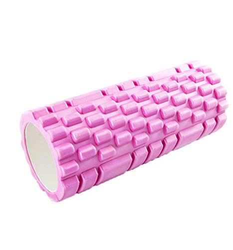 FH PRO FOAM ROLLER TRIGGER POINT GRID FOR MASSAGE YOGA PILATES REHAB CROSSFIT THERAPY ROLLER FITNESS by Fitness Health