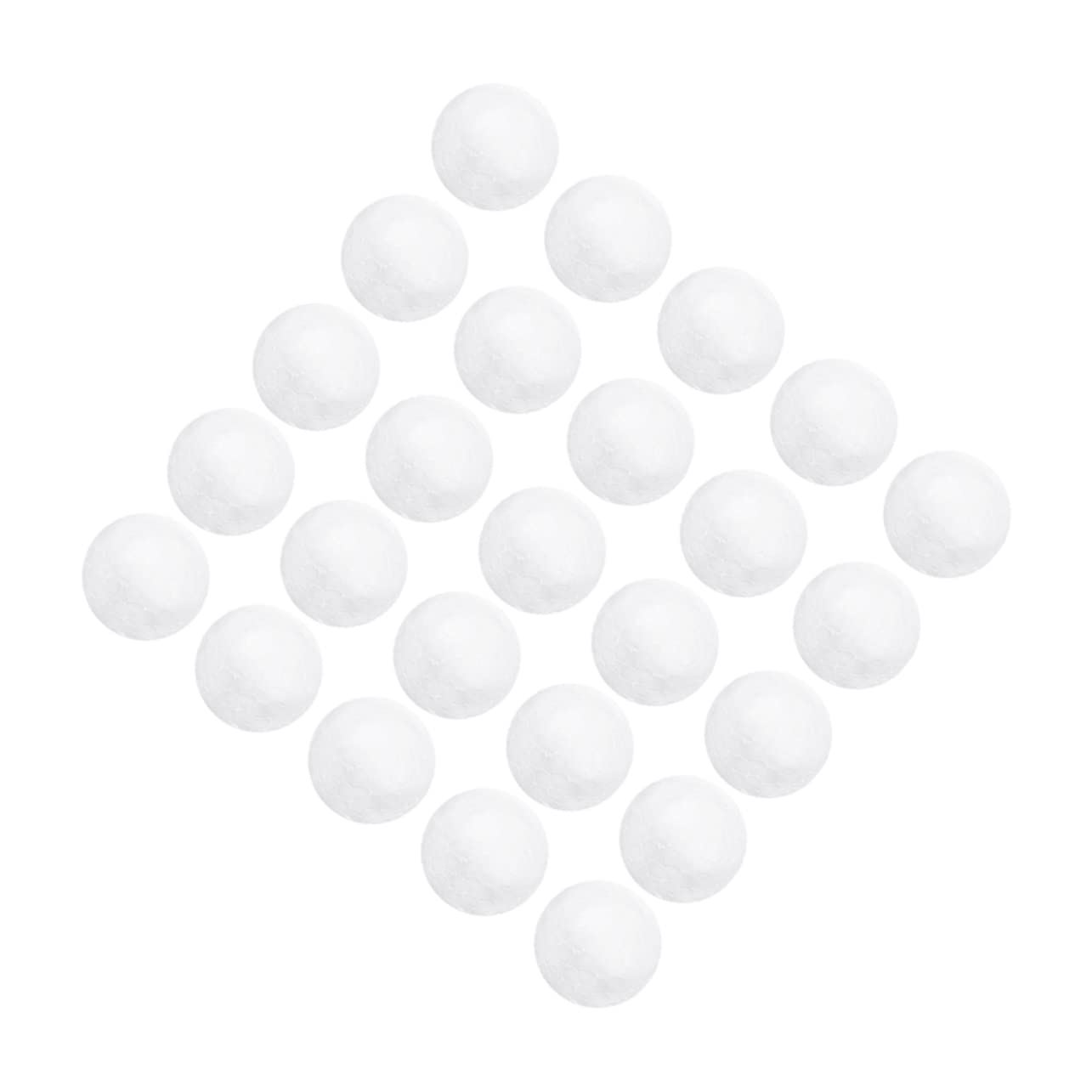 Operitacx Weihnachtsdekoration - 20 Styroporkugeln Zum Basteln Und Gestalten