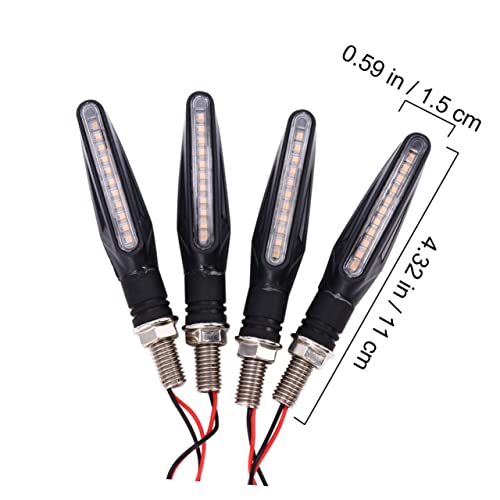 GAFOKI Acessórios De Motocicleta De Sinal De Volta Para Homens Acessórios De LED Lâmpada LED Indicad
