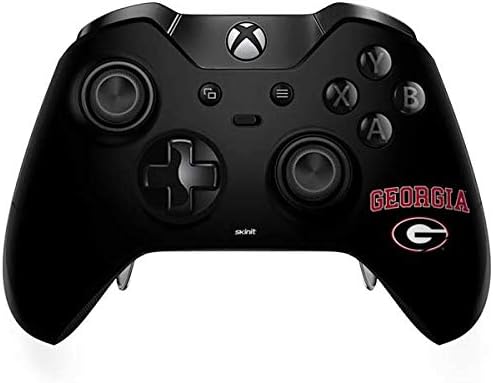 Skinit Decal Gaming Skin Compatible with Xbox One Elite Controller - Officially Licensed University of Georgia Logo Design