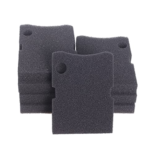 INGVIEE Pack of 8 Compatible Black Coarse Foam Filter Media Fit for Hydor Professional 250/350