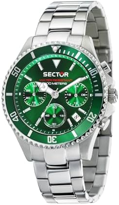 Sector No Limits 230 Orologio Uomo Cronografo – Acciaio E PVD Oro Rosa, Quadrante Nero - 2
