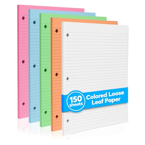 Papier de remplissage coloré épais 80g/m² pour une écriture sans bavure