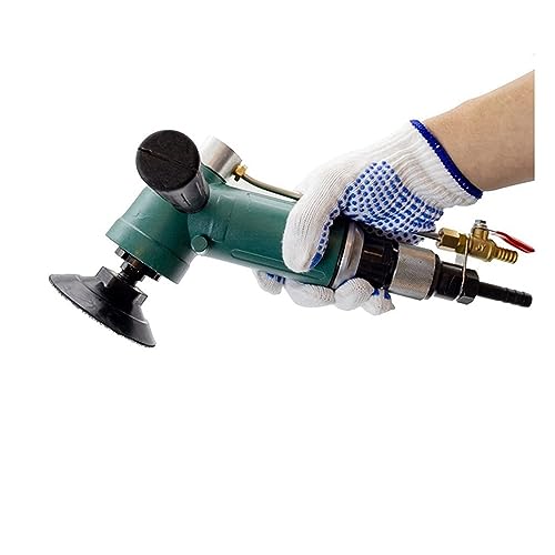 Amoladora húmeda Pulidores de piedra de aire húmedo Molinillos de agua neumáticos 10000RPM Lijadora húmeda accionada por aire for granito de piedra de hormigón Pulido más fácil, mejor y más rápido