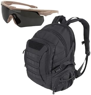 Tactical Eyewear Anti Fog, Plus with 45L Sport Backpack for Adults Men Women - ToopMount