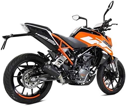 Amazon Ixrace Ktm Duke 125 200 390 Rc 125 200 390 17 18 Mk2b コニカルショート スリップオン マフラー Ix Am3257sb スリップオン 車 バイク