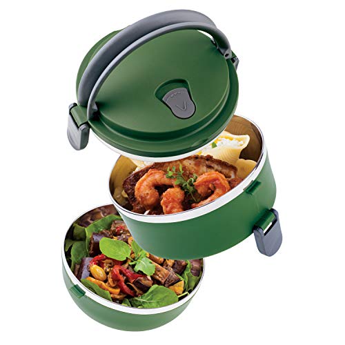 Marmita Lunch Box, Euro, LB1234-VD, Verde