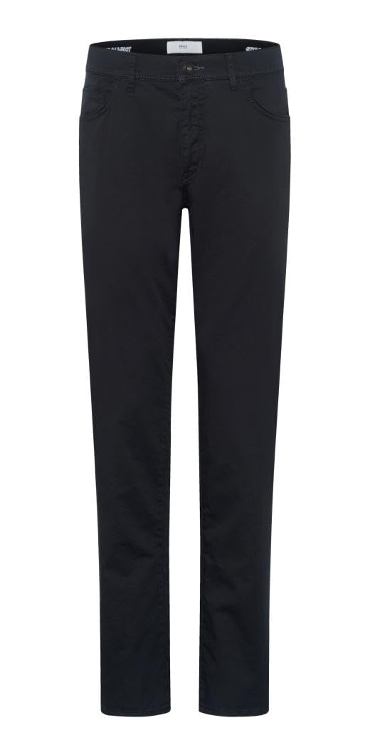 BRAX Men's Style Cadiz U Ultralight Five-Pocket Casual Trousers, Black, 36 W/36 L