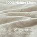 Simple&Opulence 100% Nature Pure Linen Fabric 78 Inch by The Yard, Plain Solid Color Linen Fabric for Sewing, Embroidery, Clothing, Needlework, Bag, Tablecloths, Garments Craft Accessories