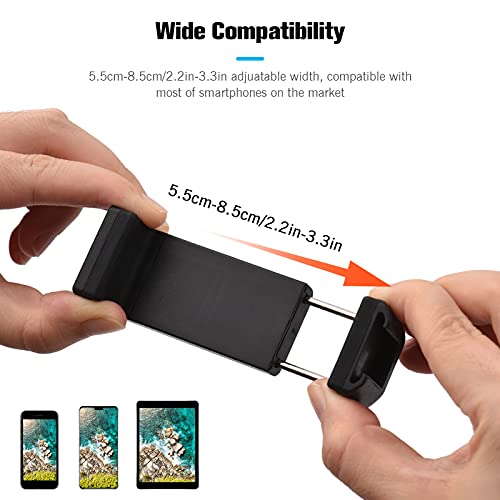 suporte para celular,mewmewcat AD-05 Suporte universal para tripé de telefone Braçadeira de suporte