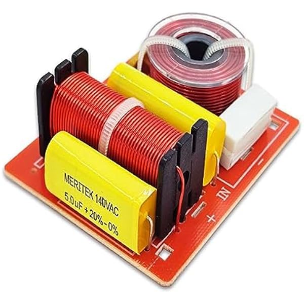 ISTOVO 1 Głośnik 2-Drożny Karta Audio Dzielnik Częstotliwości Treble 2 Jednostki Filtry Zwrotnicy 120W Półka na Książki Głośnik HIFI Dzielnik DIY