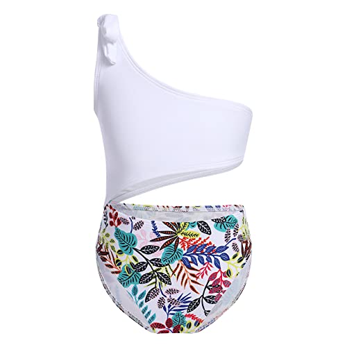 Mommy and Me Swimsuits Mother Daughter One Shoulder Bikini Set Matching Family Bathing Suits Mom and Daughter Swimsuits3