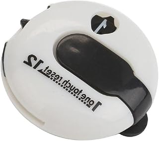 Golf Stroke Shot Putt Score Counter Digital Golf Shot Count Stroke Putt Score Counter Scoring Keeper with Glove Clip Golf Stroke Counter for Women