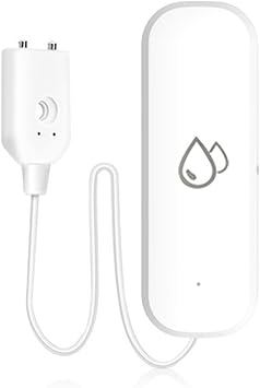 Smart Water Leak Sensor, Water Leak Detector For Tuya Smart Water Leak Sensor Detector WiFi/zig-bee Flood Water Detector for Home, Garage for ZIGBEE
