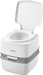 Porta Potti Vaso sanitário portátil Thetford Porta Potti 365 (para trailer, fuzileiro, acampamento, vans, caminhões, saúde) 92820, branco