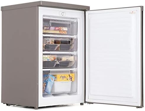 Hoover HFZE54XK 55cm Freestanding Undercounter Freezer - Silver