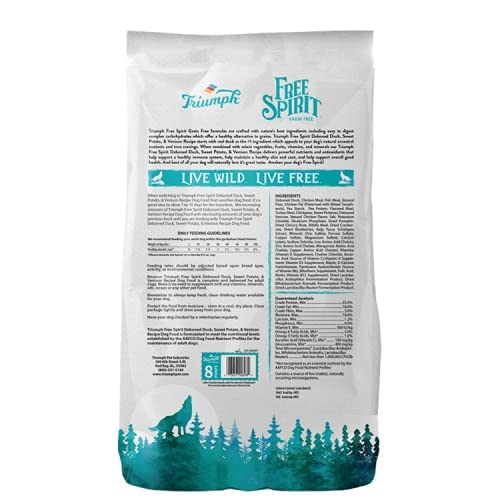 Triumph Grain-Free Duck Dog Food 26Lbs