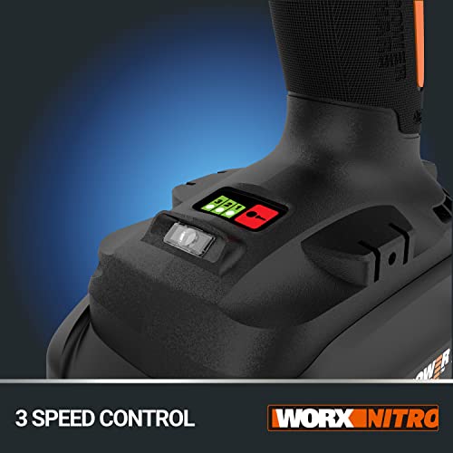Worx Cordless Impact Driver 260Nm PowerShare with 2 Batteries and Charger - Image 5