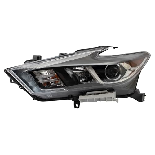 Image of TRQ Driver Side Headlight Assembly Halogen Compatible with 2016-2018 Nissan Maxima NI2502235
