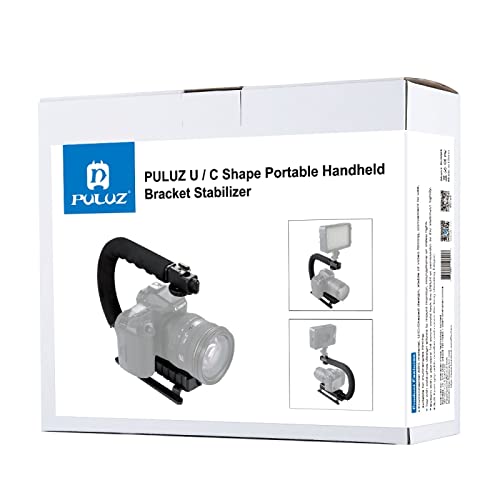 Suporte de Câmera em Formato de C com Alça Estabilizadora em Formato de U de Plástico, sistema de di