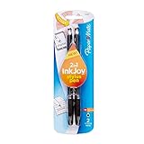 Paper Mate InkJoy 100ST Ballpoint Pen and Touchscreen Stylus, Capped, Black (1920022)
