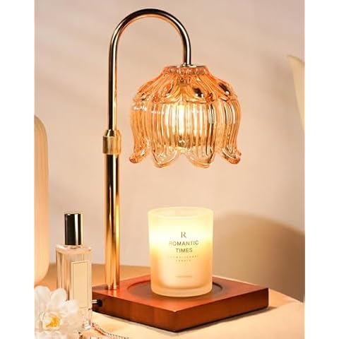 Funistree Adjustable Flower Candle Warmer Lamp Cover