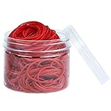AMUU Rubber Bands 300pcs Red...