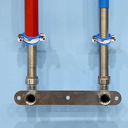 Holdware 3Pcs Adjustable Pipe Support Bracket Clamp Pipe 2 Inch Strap Stainless Steel Wall Mount Ceiling Mount Pipe Supports With Screws For Fix Dia 2Inch Pipe Tube Or Rod #TOP5