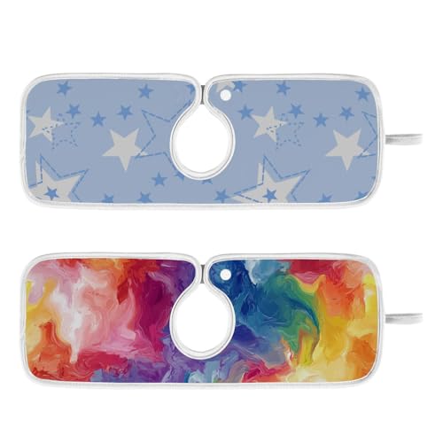 kran absorberande matta för diskho handfat skydd upphängbar snabbtorkande kran matta för badrumsbänk 76 cm