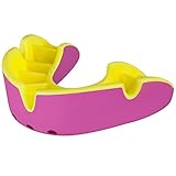 Asa para un fácil montaje OPRO Silver - Protecciones de Hombros para Rugby (Protector bucal, Ajustables), Color Rosa, Talla Size 7