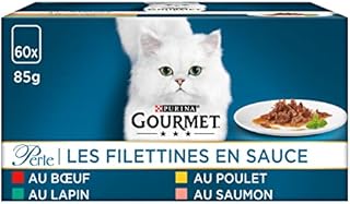 Mokra karma dla kotów Purina Gourmet Perle Mix smaków saszetki w Sosie 60x85g