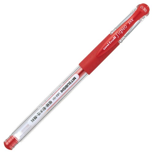 Bolígrafo Uni-ball Signo Dx 0.38 mm Pack 10 rojo miniatura 2
