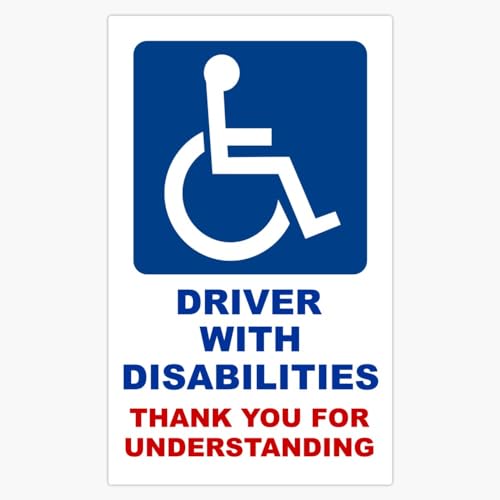 Driver with Disabilities Thank You for Understanding Disability Alert Awareness