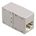 Produktbild Hama CAT5e-Netzwerkadapter, 2x Modular 8p8c (RJ45)-Kupplung, Metallgehäuse