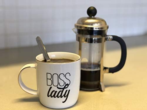 Triple Gifffted Boss Lady Gifts for Women, Valentines Day, Her Birthday, Christmas, Mothers Day Presents, Coffee Mug Cup Gift for Sister, Mom, Boss, Girlfriend