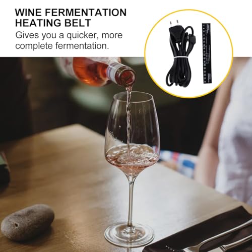 Miniatura 5 de Garneck Cinturón De Calefacción Para Fermentación Calentador Eléctrico Para Cerveza Y Vino Banda Térmica Para Fermentadores Fácil Almacenamiento Compatible Con Elaboración Casera