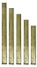 Produktbild Holzpfosten 9x9 cm Länge 90 cm imprägniert mit Kopf gekappt von Gartenpirat®