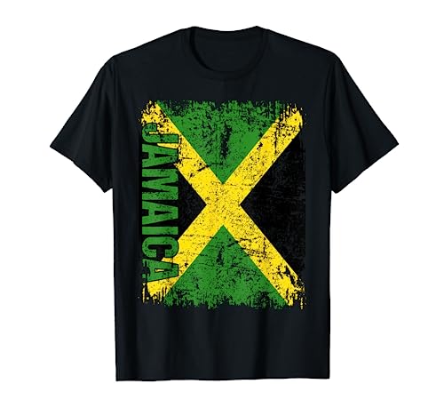 JAMAICA Bandera | Hombres Mujeres Niños | JAMAICA Camiseta