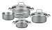 Produktbild GSW 158398 Kochtopf-Set Magic Color 4 TLG. grau, Edelstahl