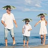 2 Pcs Camouflage Umbrella Hat with Elastic Band for Adults & Kids - Outdoor Folding Head Cover for Golf, Camping, Gardening, Festival - Image 7