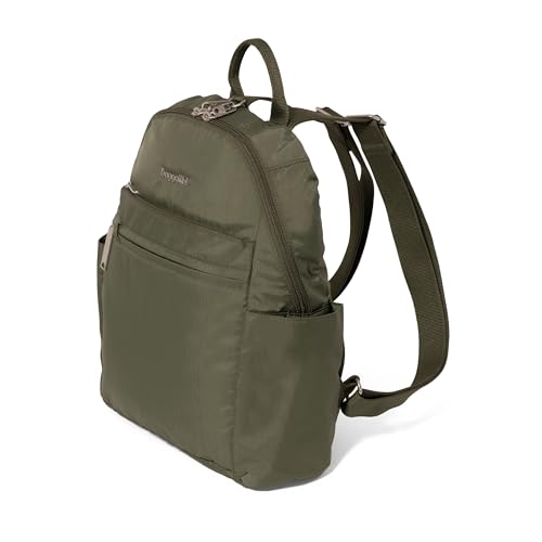 Image of Baggallini Securtex Anti-theft Vacation Travel Backpack 10x13 Slash-Resistant Nylon Daypack w /RFID