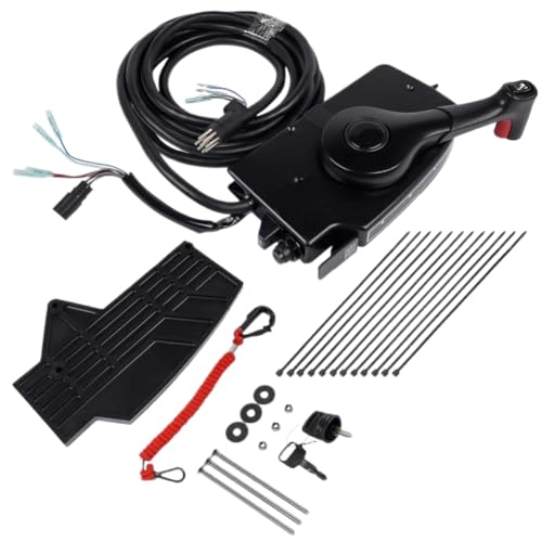 Boîte de commandes hors-bord avec harnais 16,3 pieds AP03 commande accélérateur