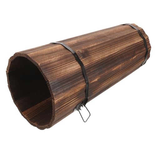 Porte-parapluie en bois vintage Toyvian pour cannes et couloir