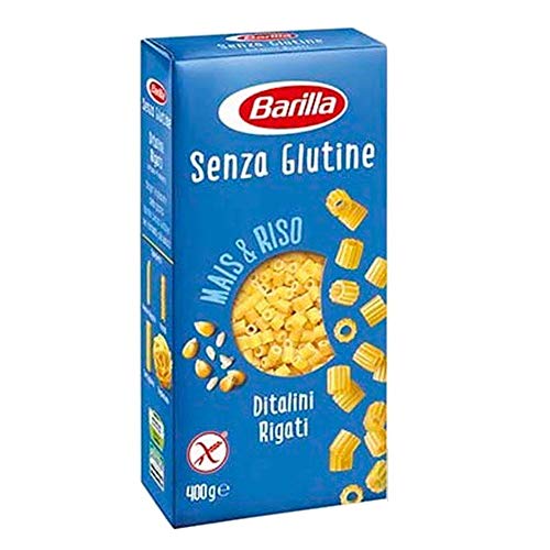 6X Barilla Ditalini Rigati 400G Senza Glutine Pasta Gluten Free