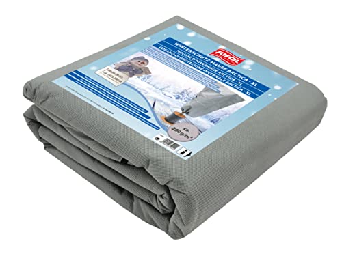 JUFOL Arctica 85002 - Campana protectora de invierno (150 x 200 cm), color gris Cover