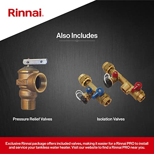Rinnai RSC160IN Smart-Circ Condensing Gas Tankless Water Heater, Super High Efficiency Plus Natural Gas Water Heater thumb #5