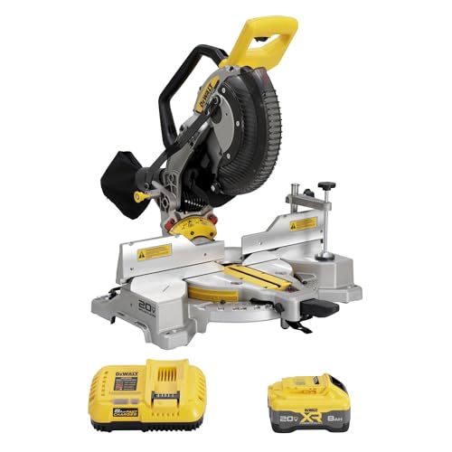 DEWALT 20V MAX XR 10 in. Double Bevel Fixed Miter Saw Kit (DCS714WW1) - image 2