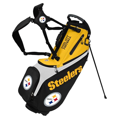 Team Effort Back Nine Stand Bag NFL Pittsburgh Steelers