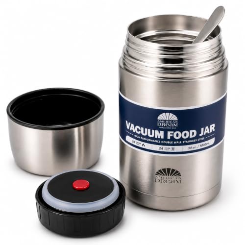 American Dream 1000ml (34oz) Double Wall Stainless Steel