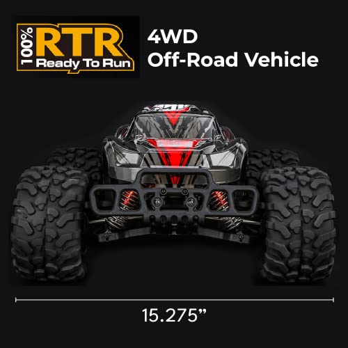 Wildloop 100 Kmh 1/8 4X4 Brushless Fast Rc Truck, Rtr, All Terrain High-Speed Remote Control Off-Road Remote Control Monster Truck, 100 Km/H 62Mph, Remote Control Car Rc Cars For Adults #TOP3